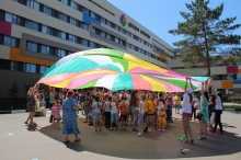 В детской больнице КДМЦ прошел праздник в честь Дня защиты детей.